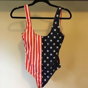 American flag swimsuit